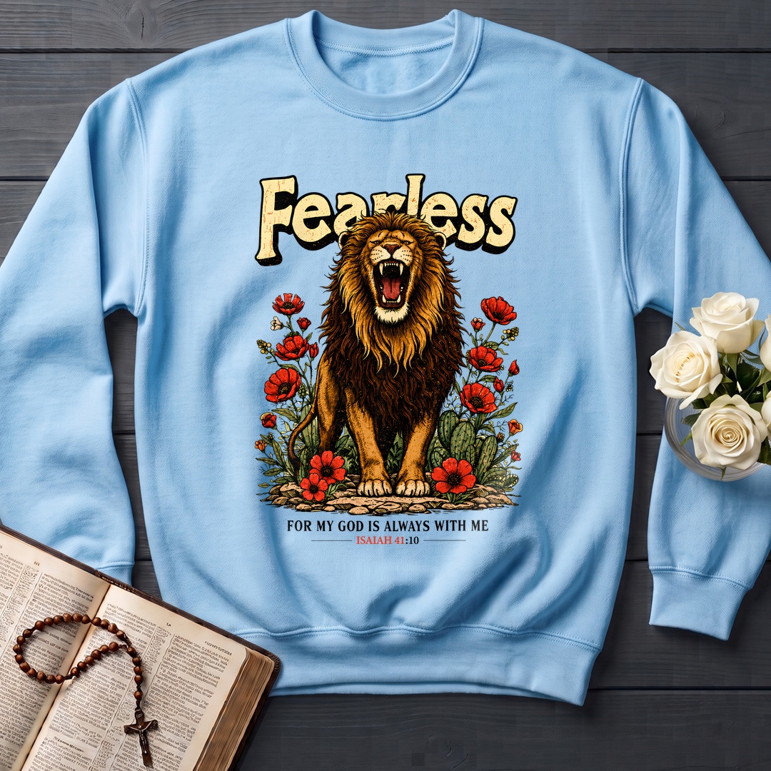 Fearless For My God Is Always With Me Isaiah 41.10 02