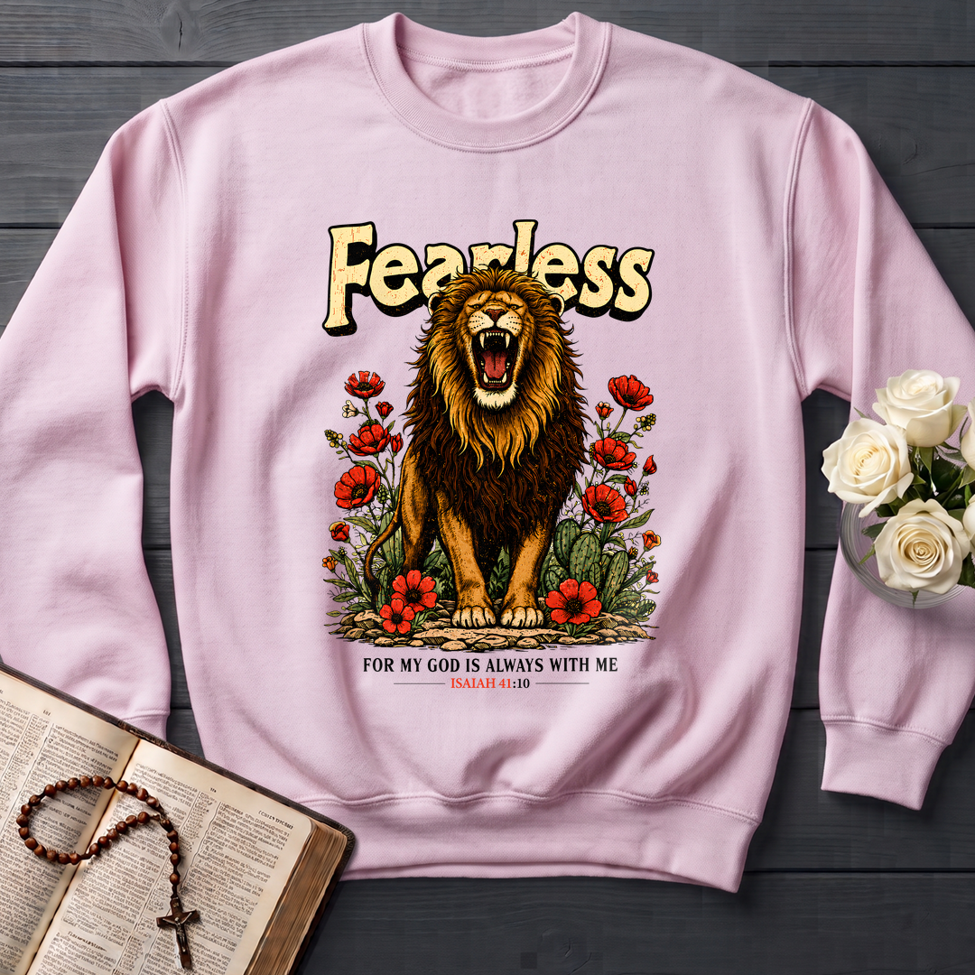 Fearless For My God Is Always With Me Isaiah 41.10 02