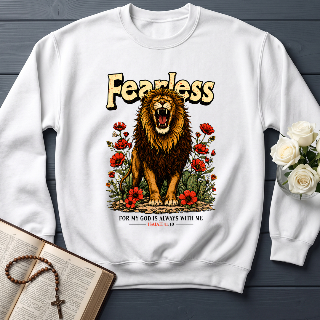Fearless For My God Is Always With Me Isaiah 41.10 02