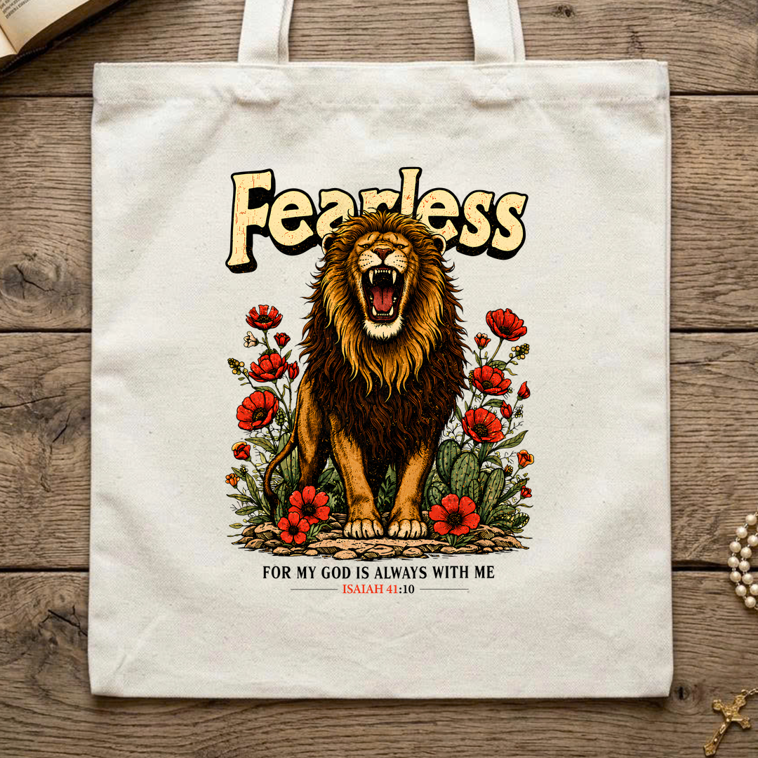 Fearless For My God Is Always With Me Isaiah 41.10 02