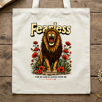 Fearless For My God Is Always With Me Isaiah 41.10 02