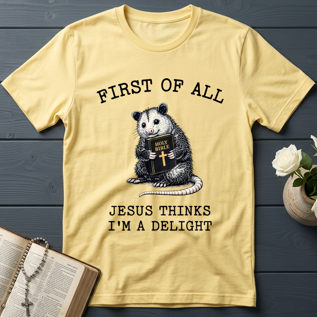 First Of All Holy Bible Jesus Thinks I'm A Delight 04