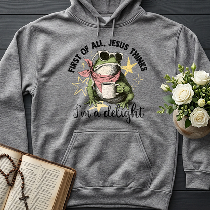 First of all, Jesus thinks I'm a delight 01