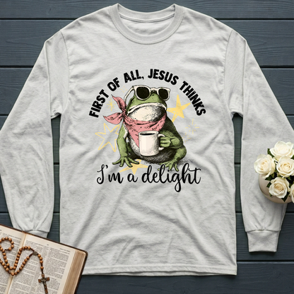 First of all, Jesus thinks I'm a delight 01