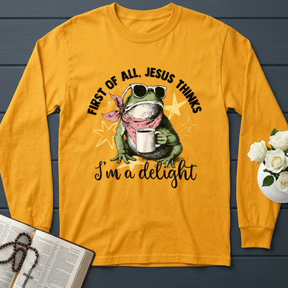 First of all, Jesus thinks I'm a delight 01