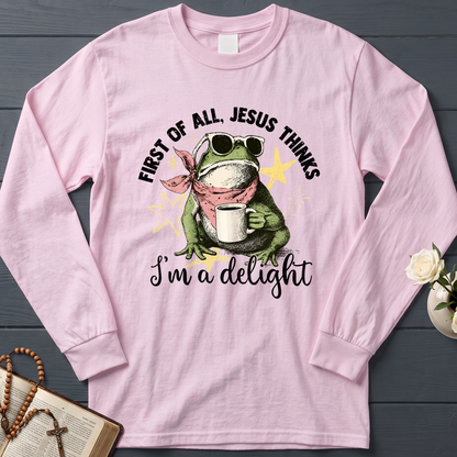 First of all, Jesus thinks I'm a delight 01