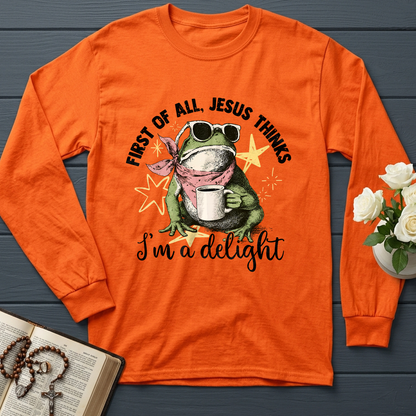 First of all, Jesus thinks I'm a delight 01