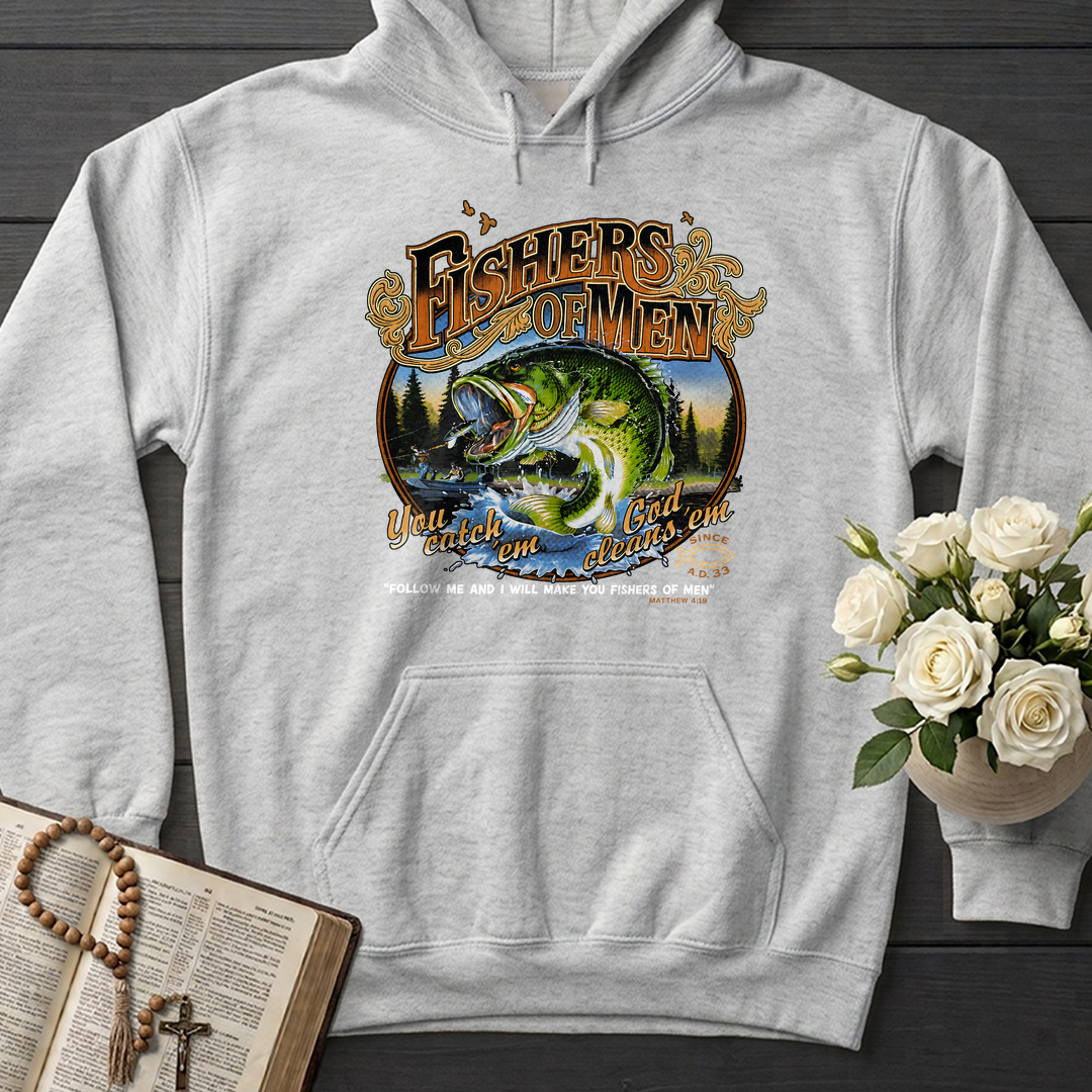 Fishers Of Men You Catch Em God Cleans Em Since A.D. 33 01