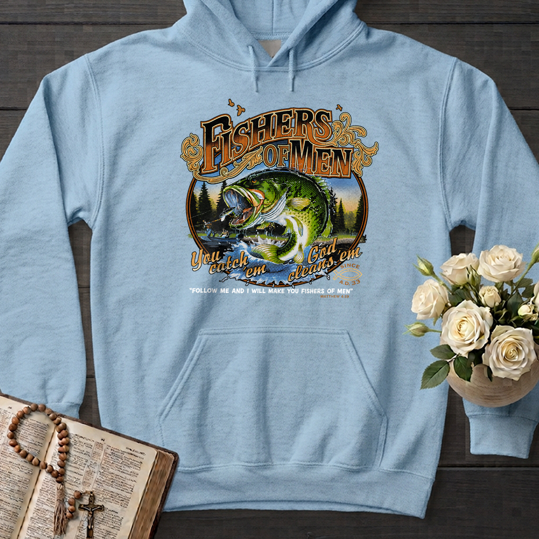 Fishers Of Men You Catch Em God Cleans Em Since A.D. 33 01