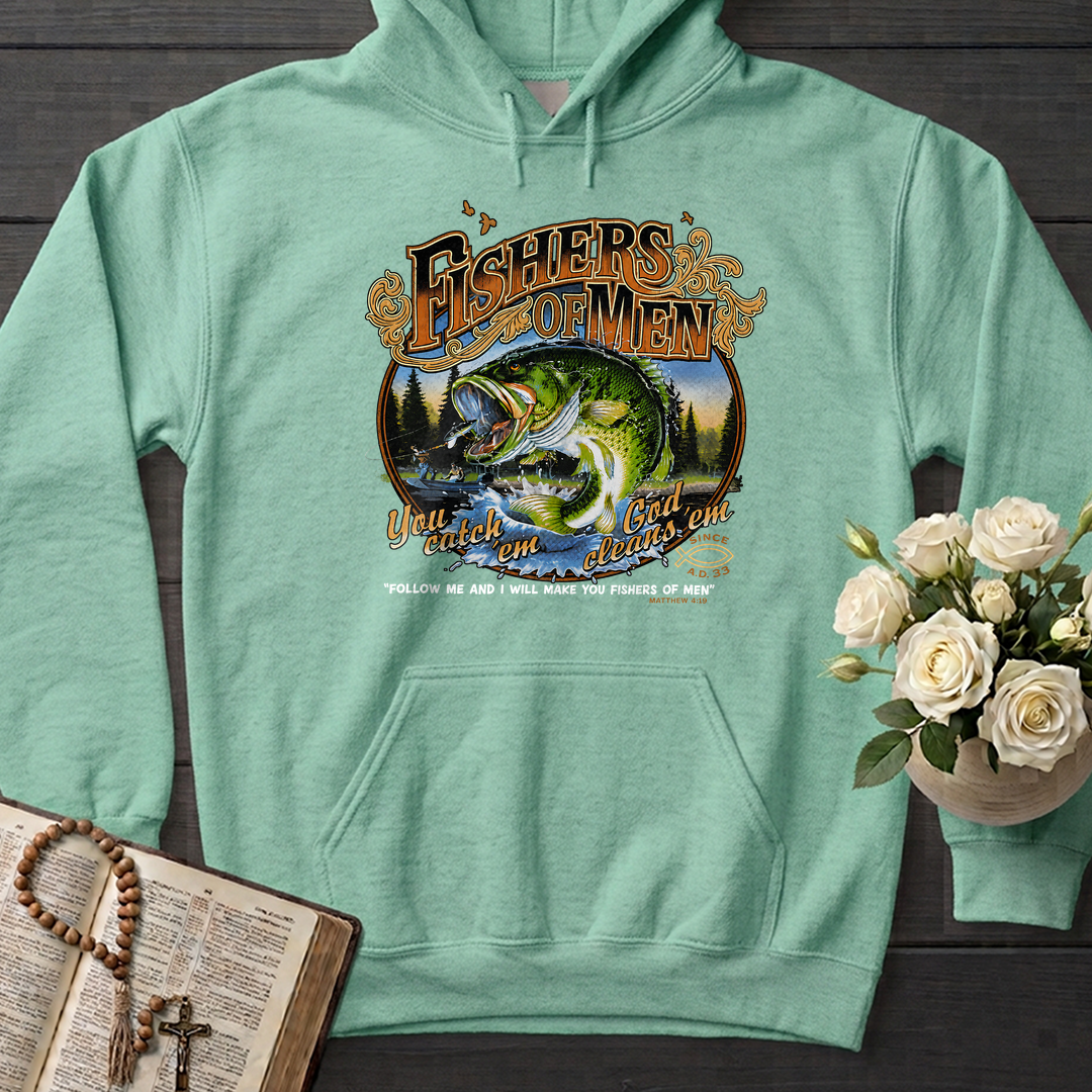 Fishers Of Men You Catch Em God Cleans Em Since A.D. 33 01