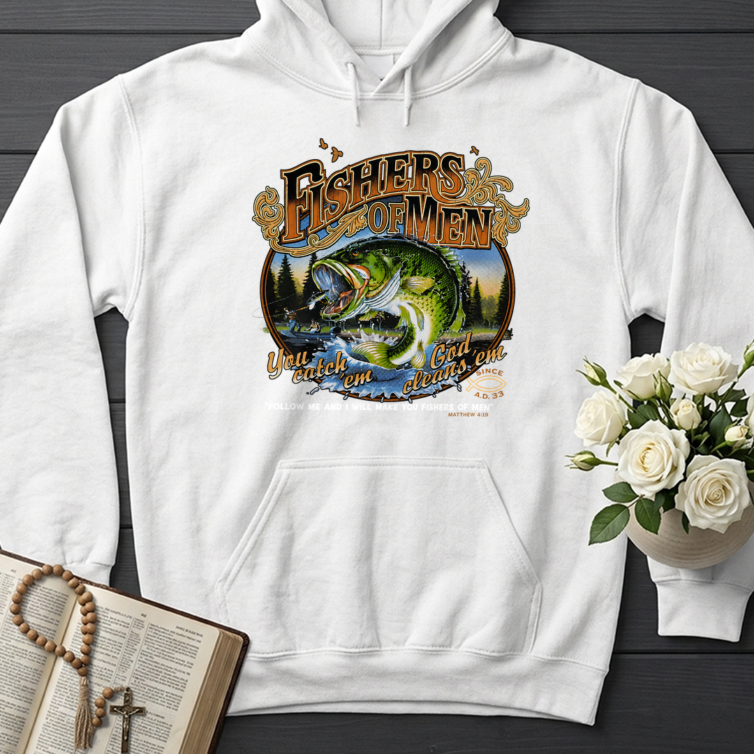 Fishers Of Men You Catch Em God Cleans Em Since A.D. 33 01