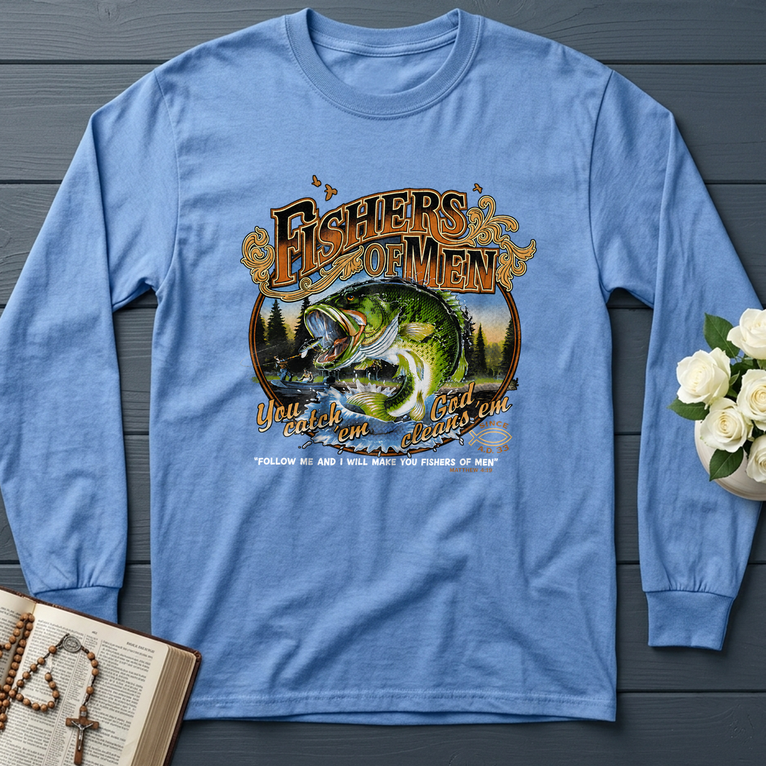 Fishers Of Men You Catch Em God Cleans Em Since A.D. 33 01