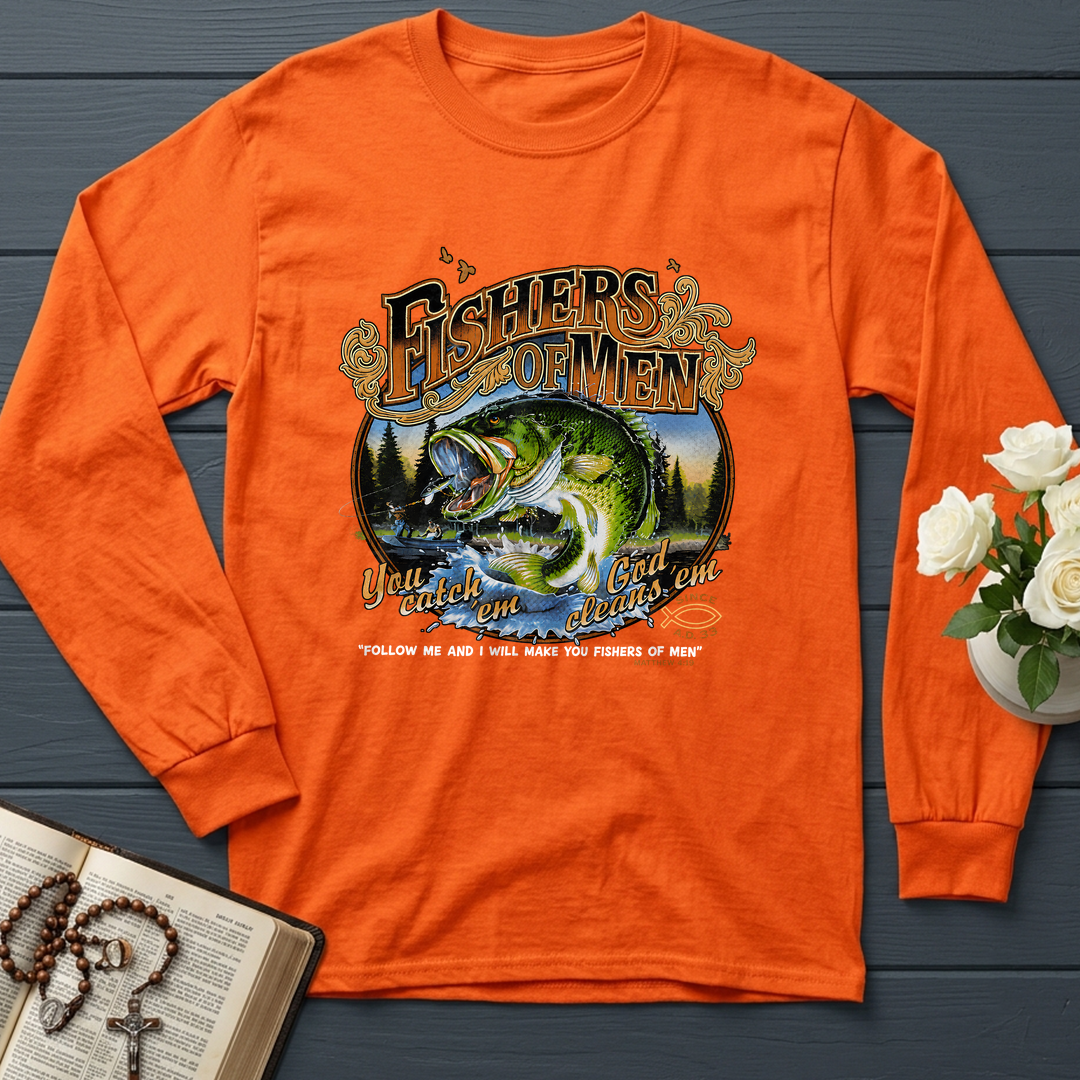 Fishers Of Men You Catch Em God Cleans Em Since A.D. 33 01