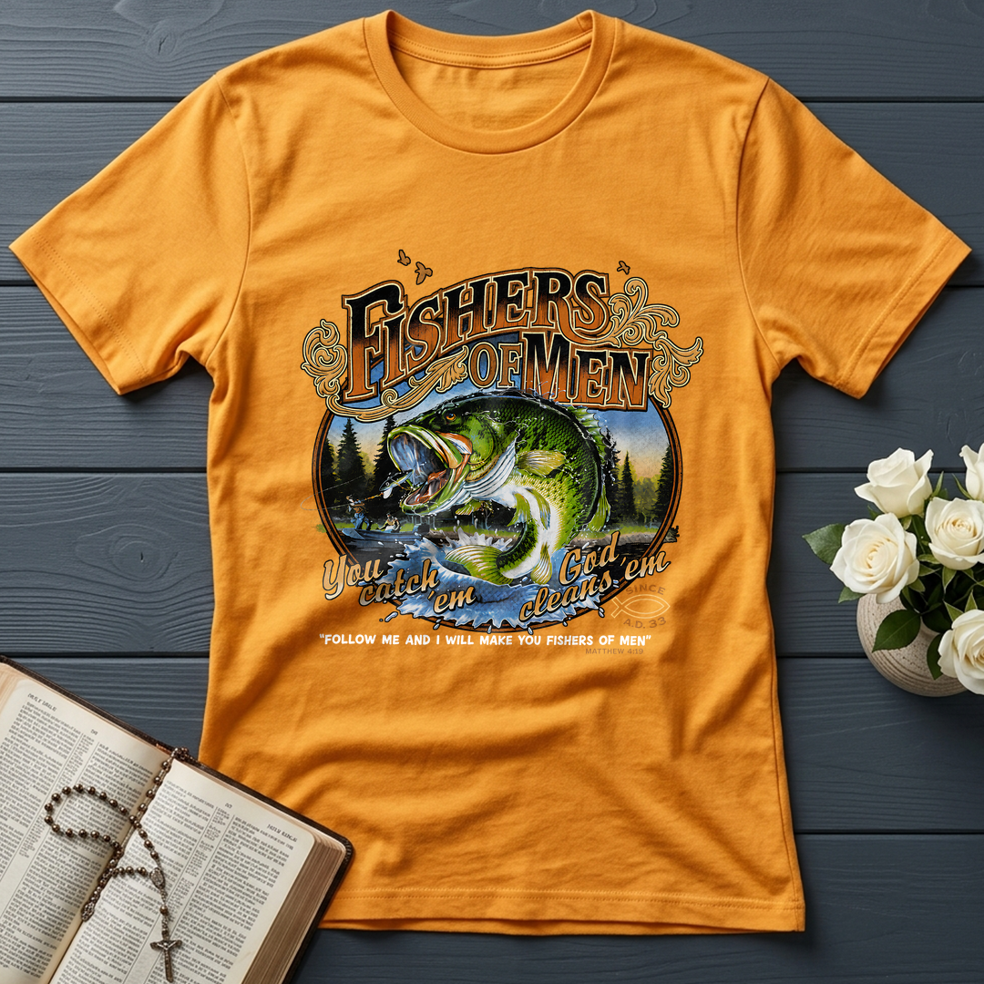 Fishers Of Men You Catch Em God Cleans Em Since A.D. 33 01