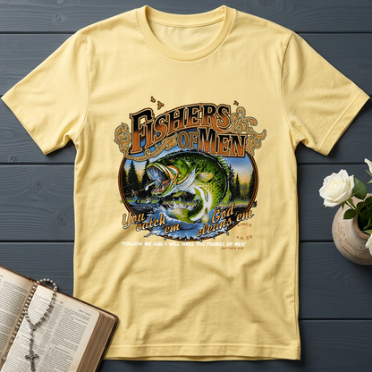 Fishers Of Men You Catch Em God Cleans Em Since A.D. 33 01