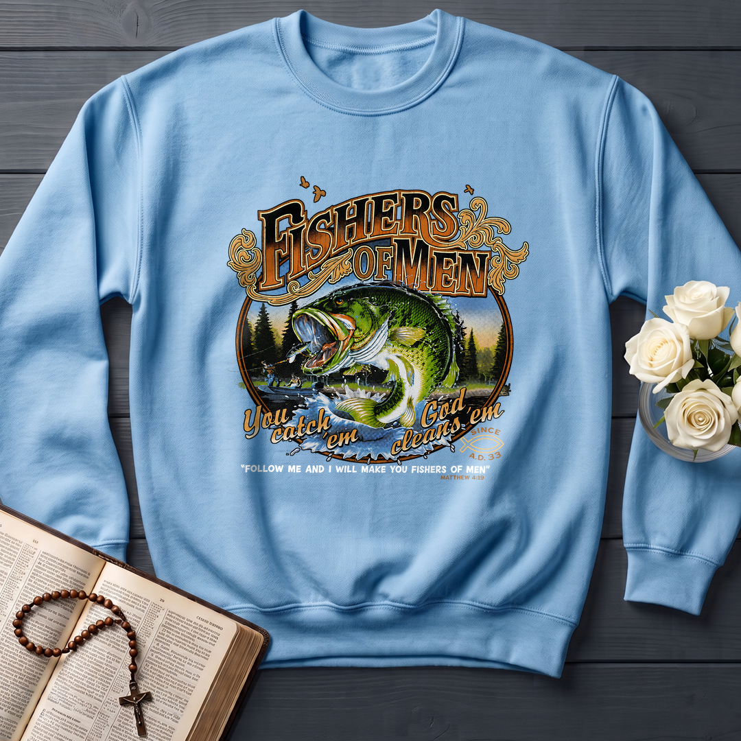 Fishers Of Men You Catch Em God Cleans Em Since A.D. 33 01
