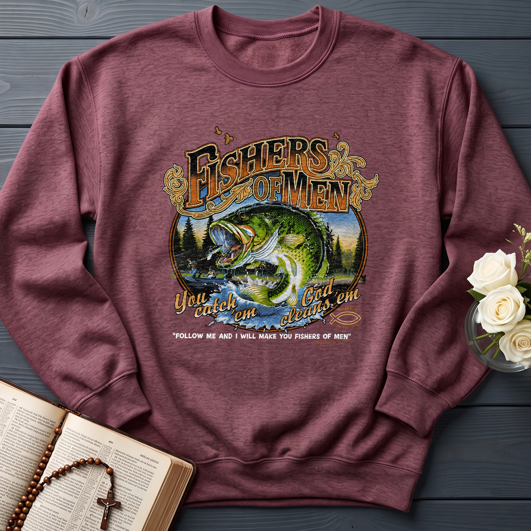 Fishers Of Men You Catch Em God Cleans Em Since A.D. 33 01
