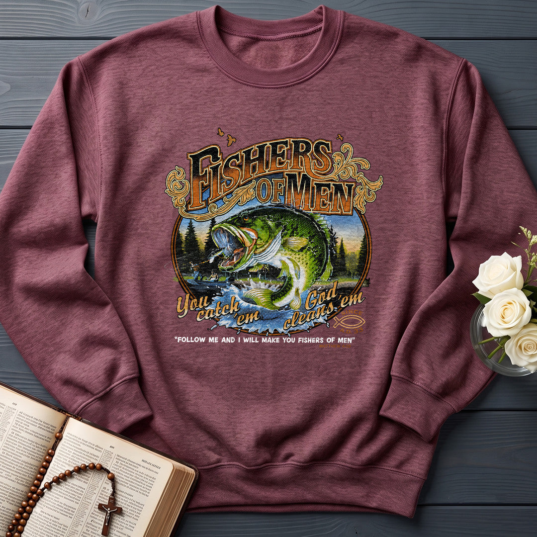 Fishers Of Men You Catch Em God Cleans Em Since A.D. 33 01