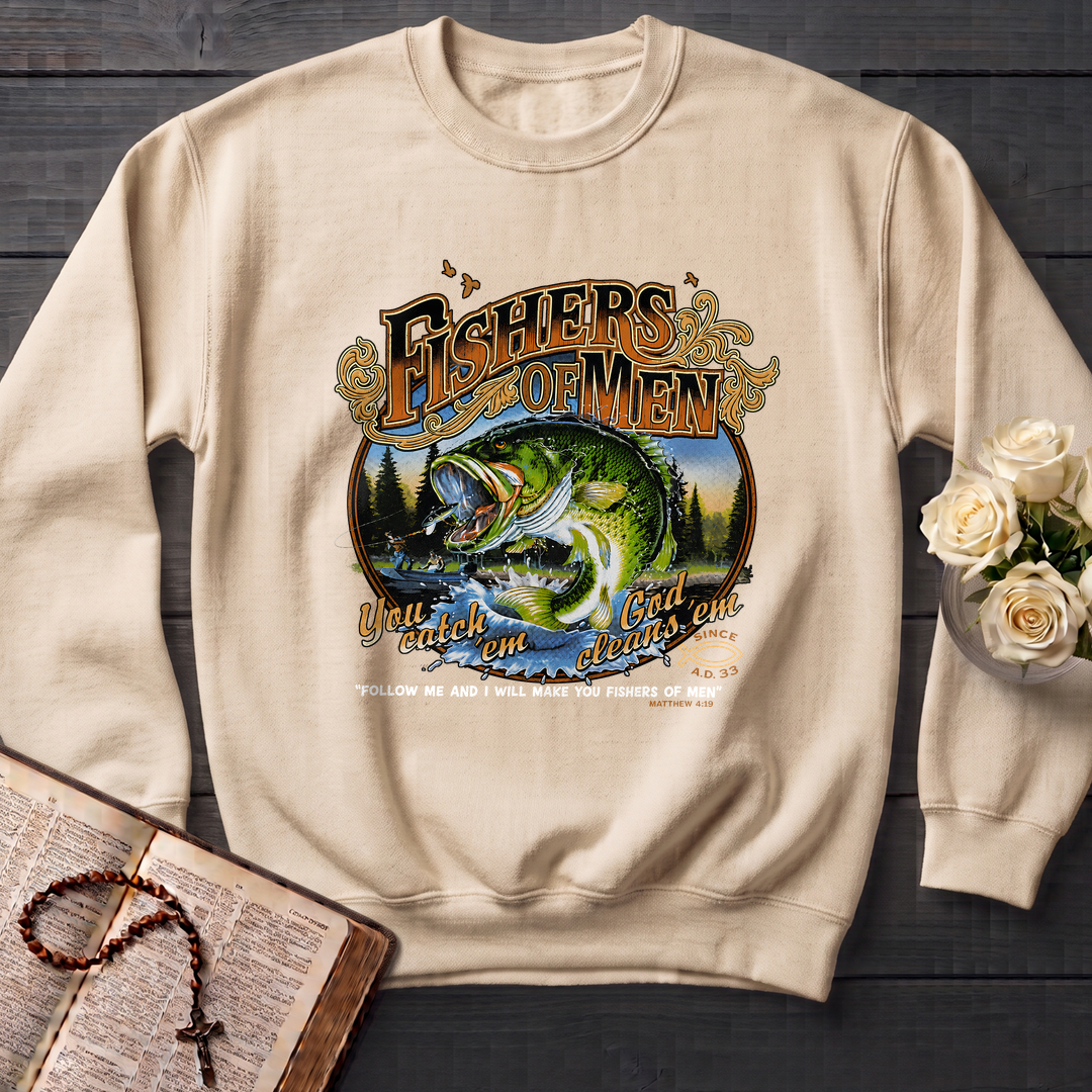 Fishers Of Men You Catch Em God Cleans Em Since A.D. 33 01