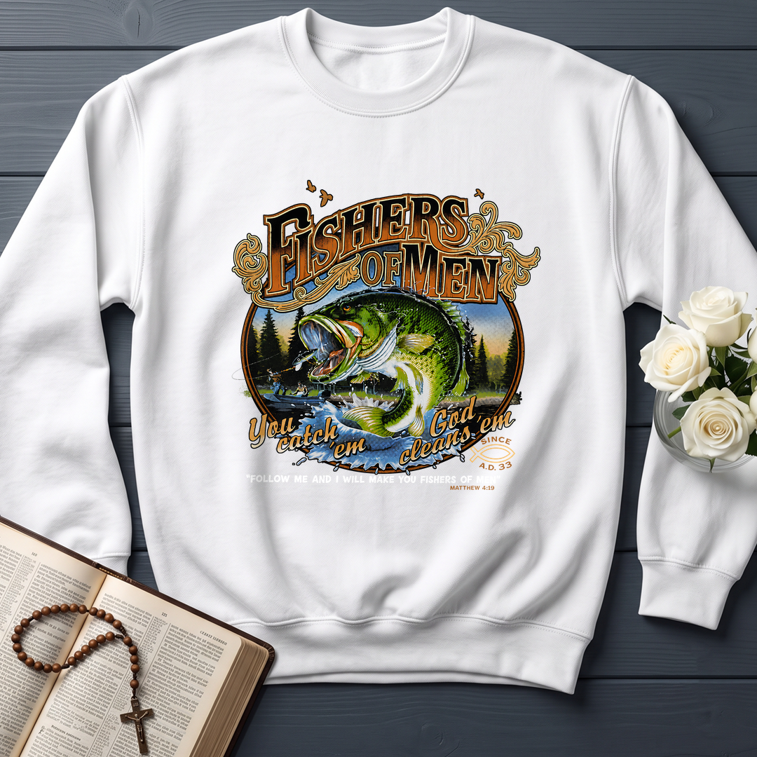 Fishers Of Men You Catch Em God Cleans Em Since A.D. 33 01