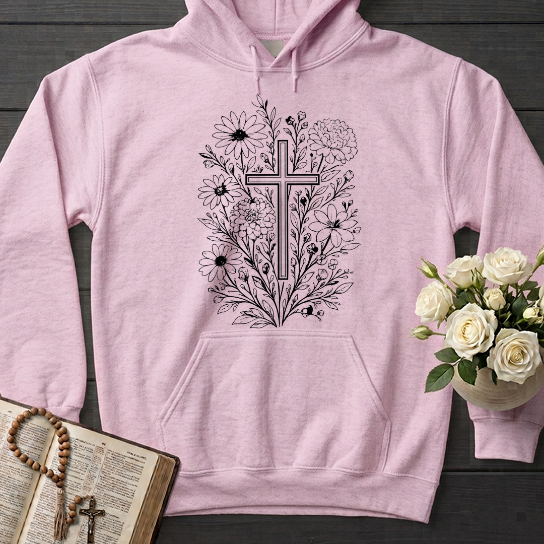 Floral Cross 05