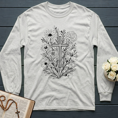 Floral Cross 05