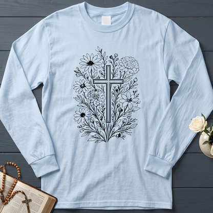 Floral Cross 05