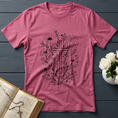 Floral Cross 05