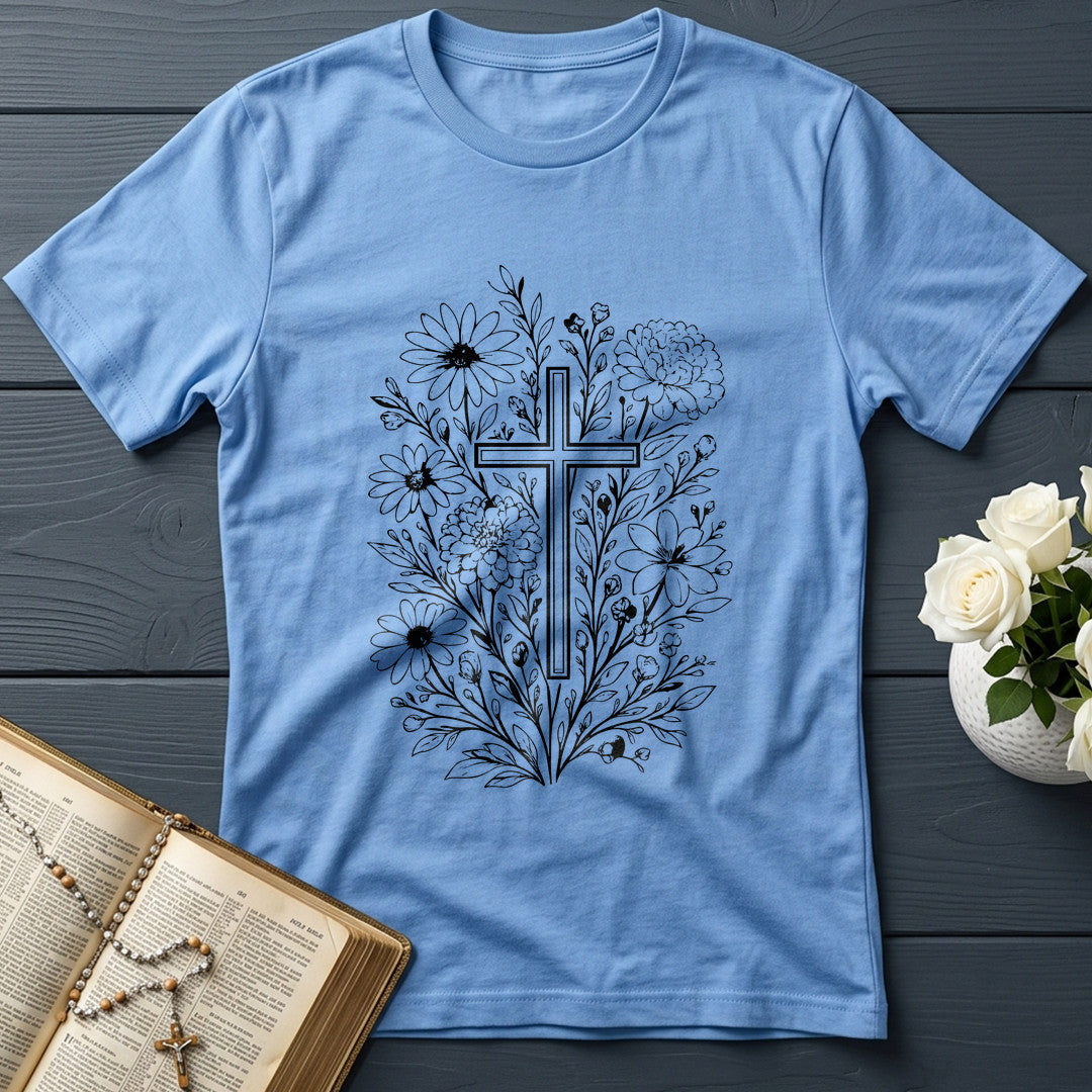 Floral Cross 05