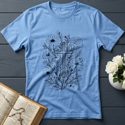 Floral Cross 05