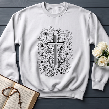 Floral Cross 05