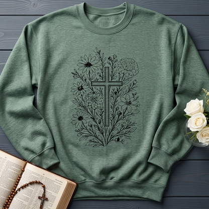 Floral Cross 05