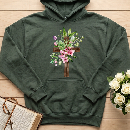 Floral Cross Christian 01
