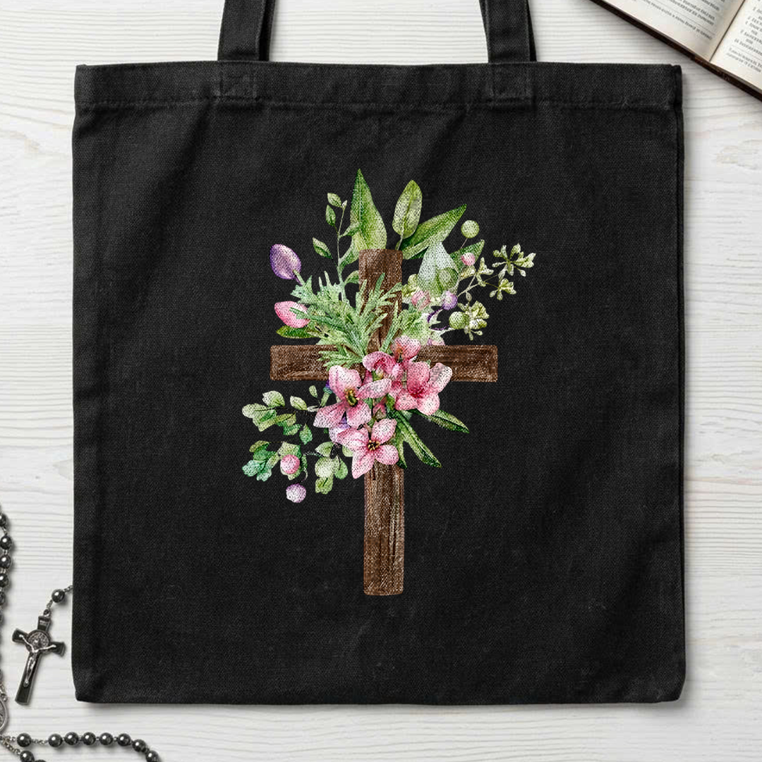 Floral Cross Christian 01