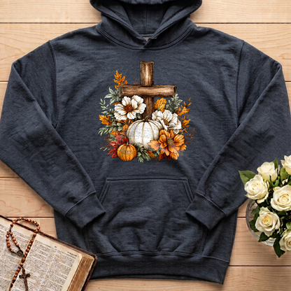 Floral Pumpkin Cross 01