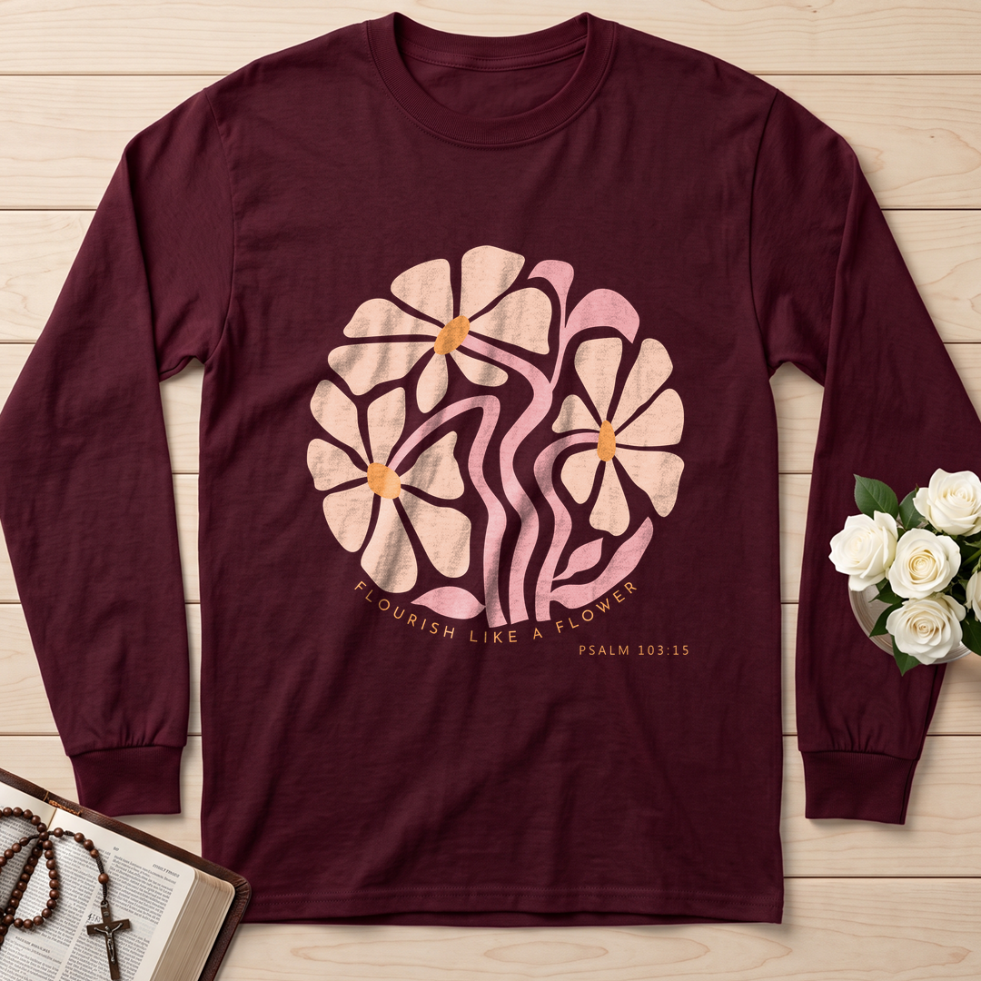 Flourish Like A Flower Psalm 103.15 01