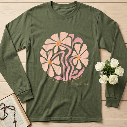 Flourish Like A Flower Psalm 103.15 01