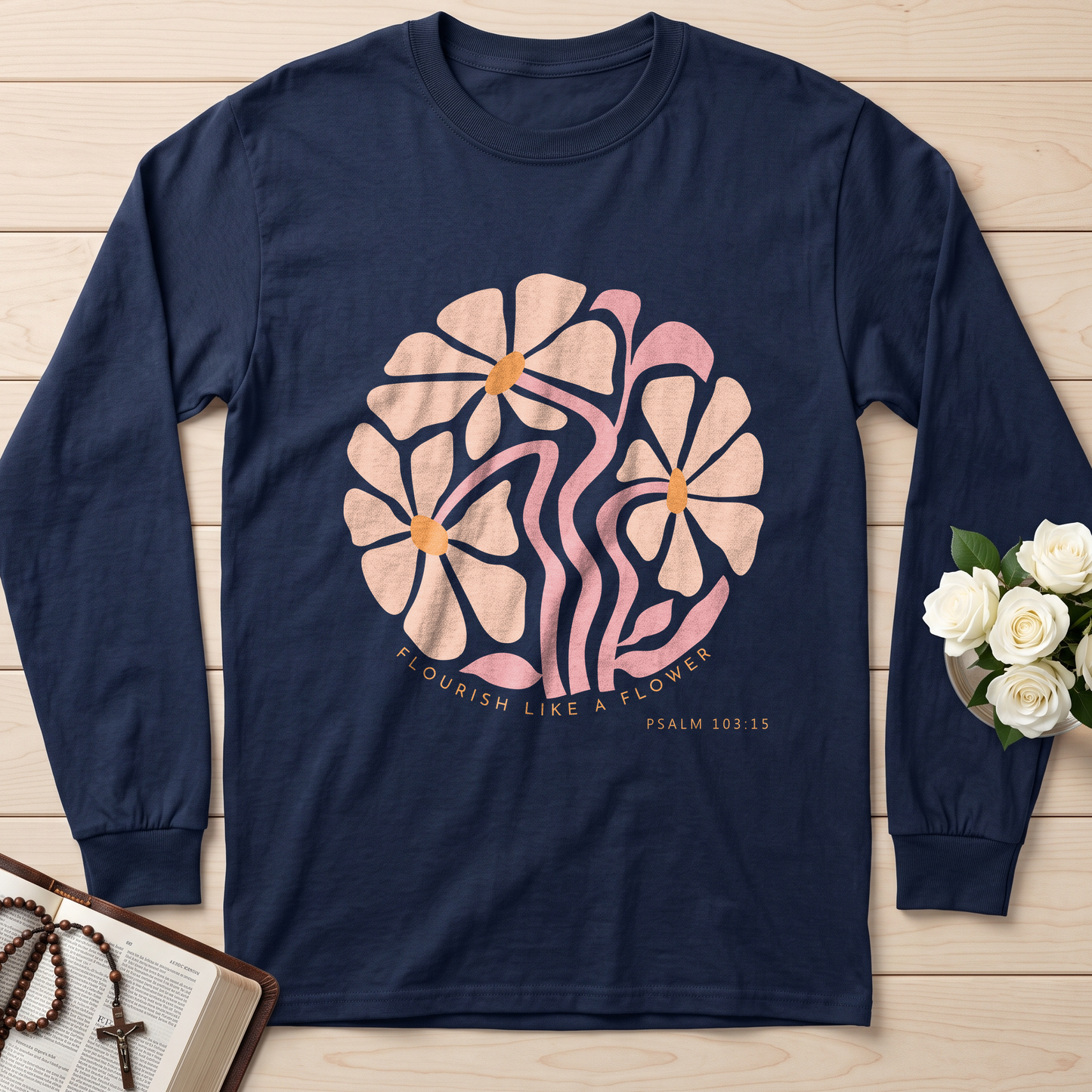 Flourish Like A Flower Psalm 103.15 01