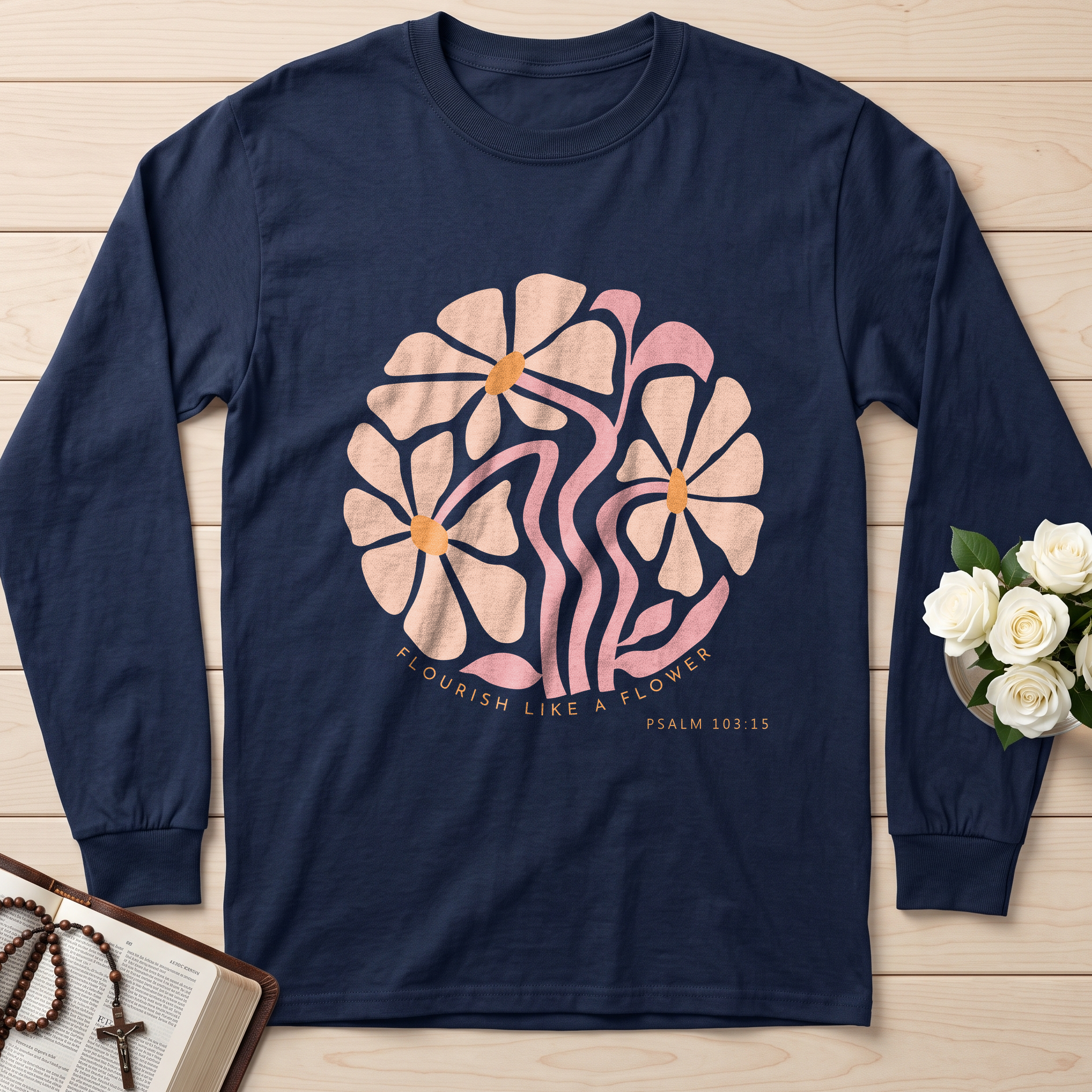 Flourish Like A Flower Psalm 103.15 01