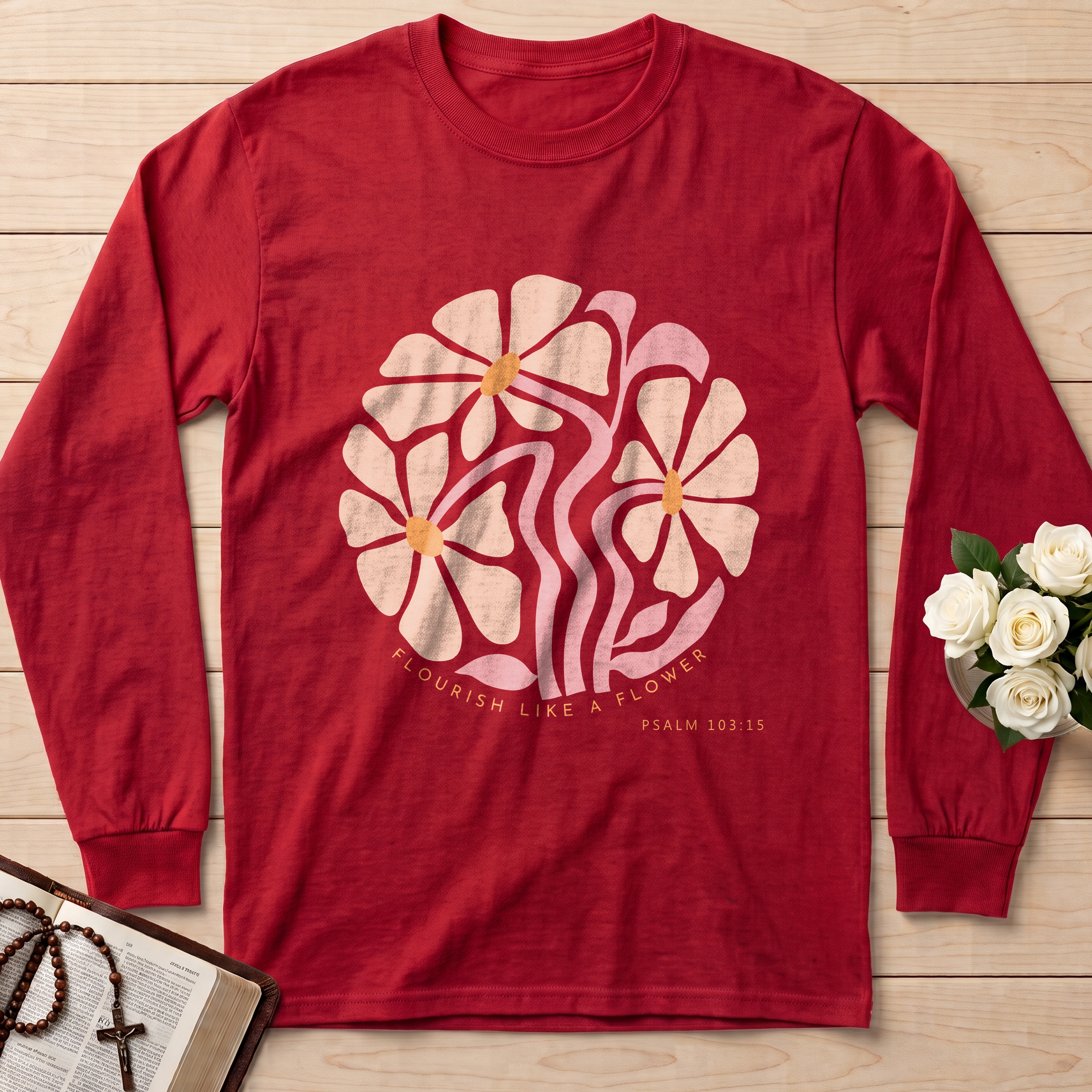 Flourish Like A Flower Psalm 103.15 01