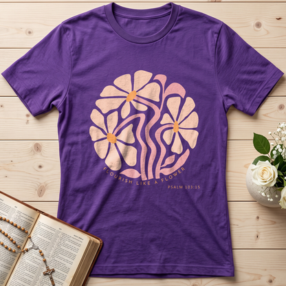 Flourish Like A Flower Psalm 103.15 01