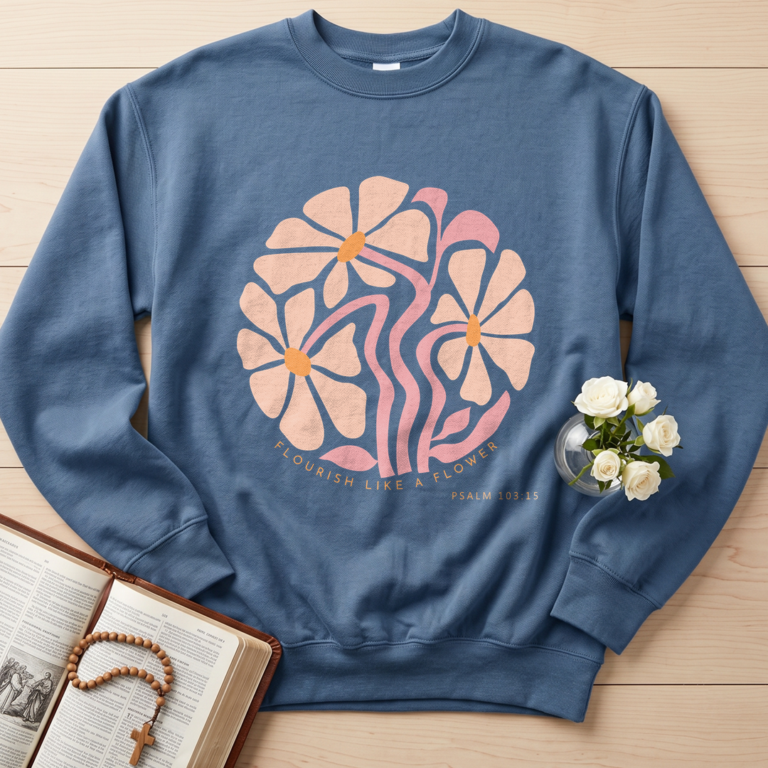 Flourish Like A Flower Psalm 103.15 01