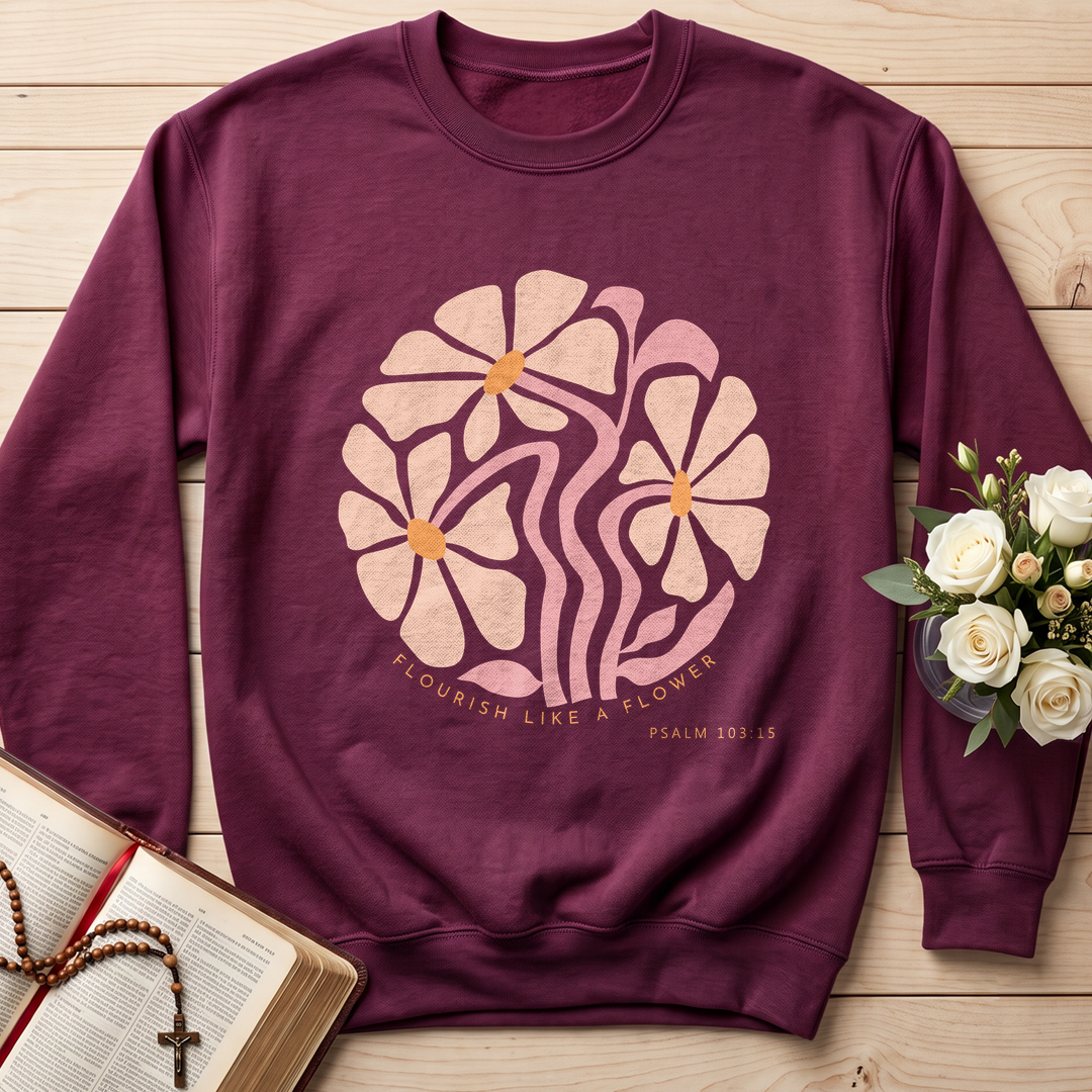 Flourish Like A Flower Psalm 103.15 01