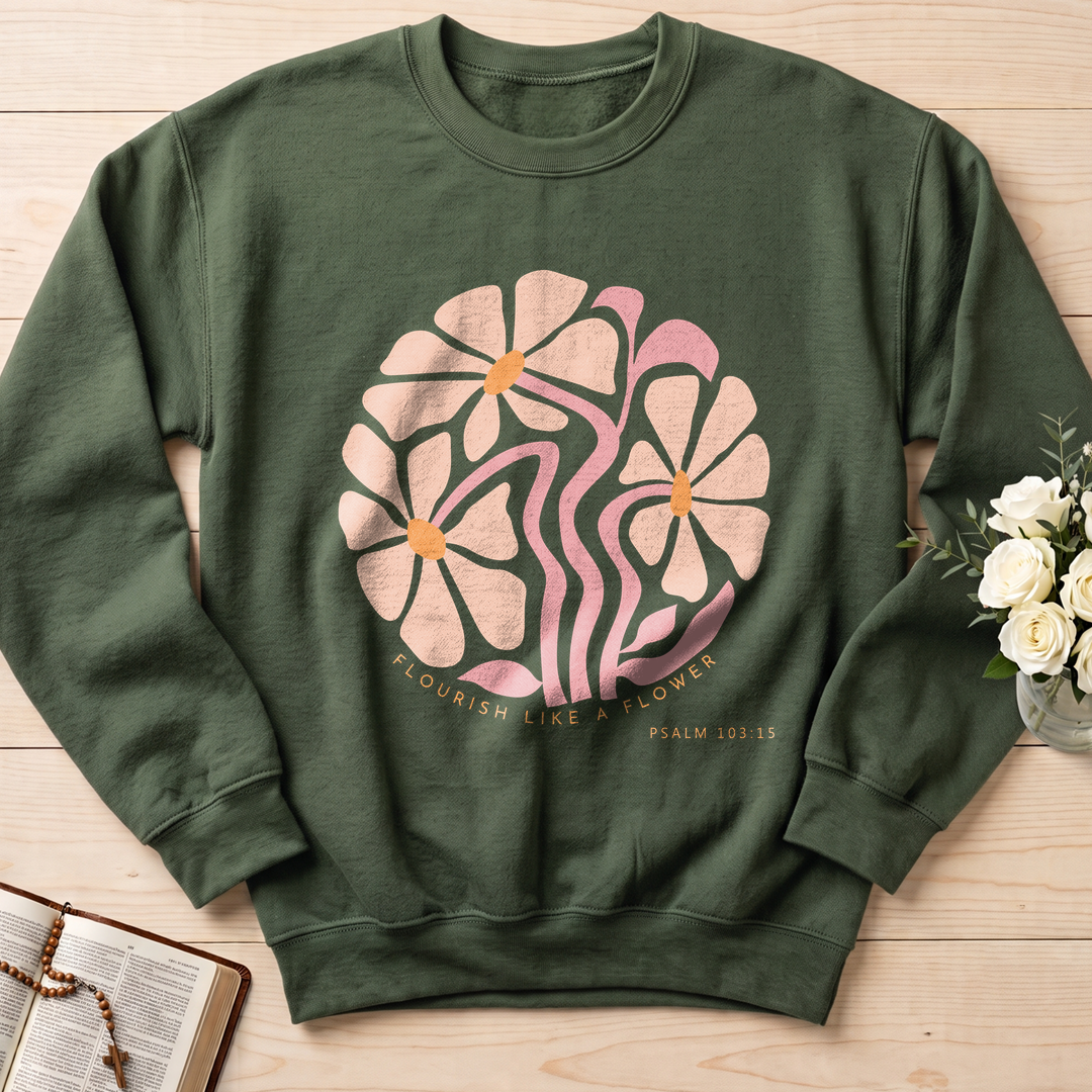 Flourish Like A Flower Psalm 103.15 01