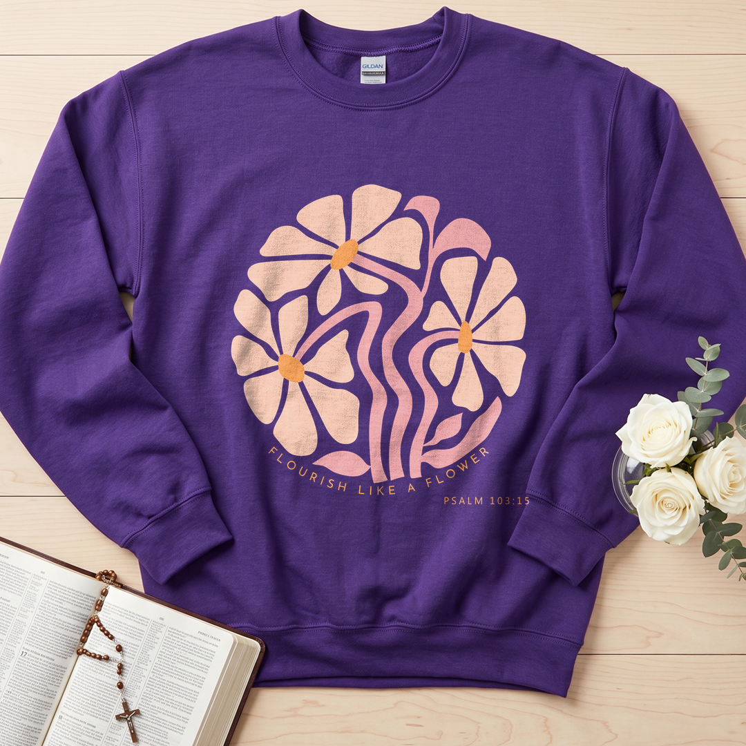 Flourish Like A Flower Psalm 103.15 01