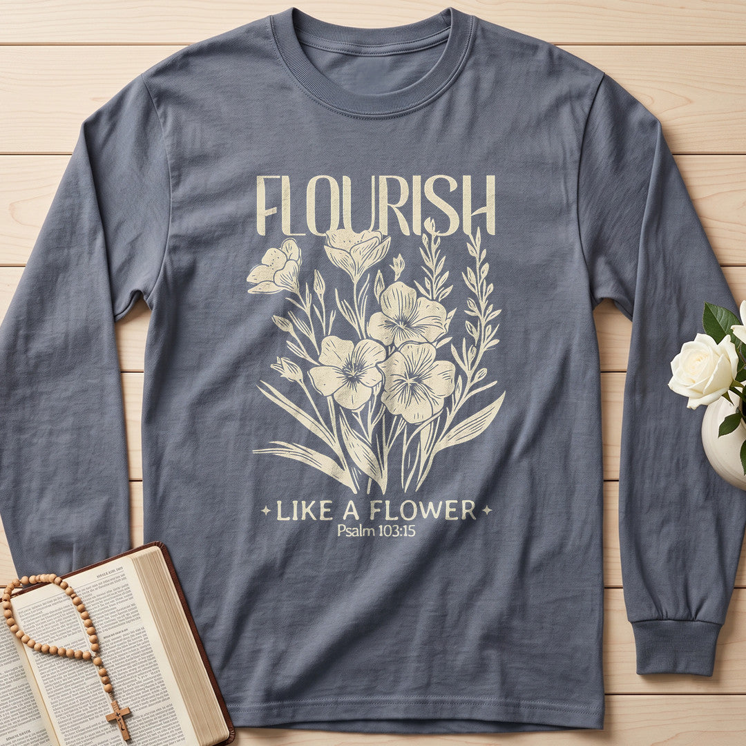 Flourish Like A Flower Psalm 103.15 02