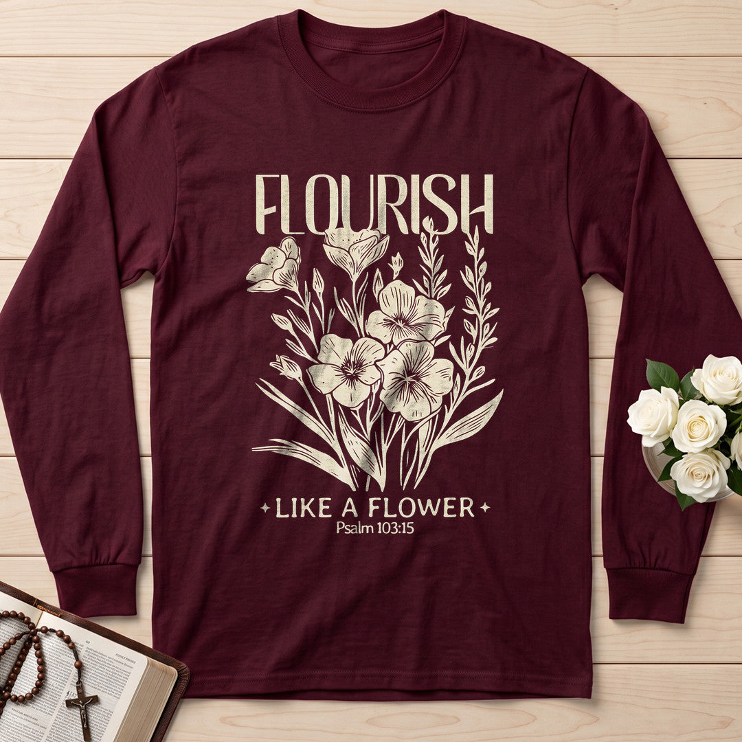 Flourish Like A Flower Psalm 103.15 02