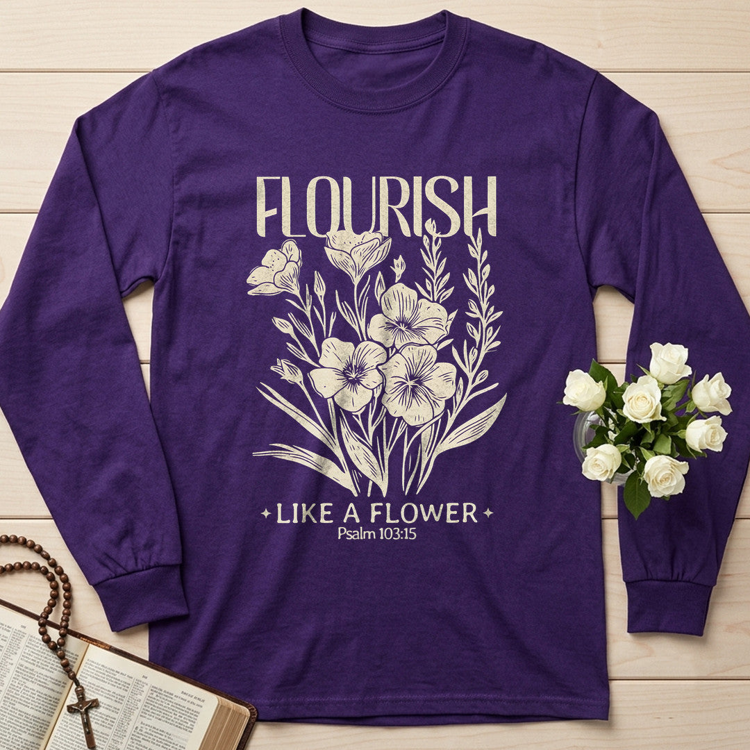 Flourish Like A Flower Psalm 103.15 02