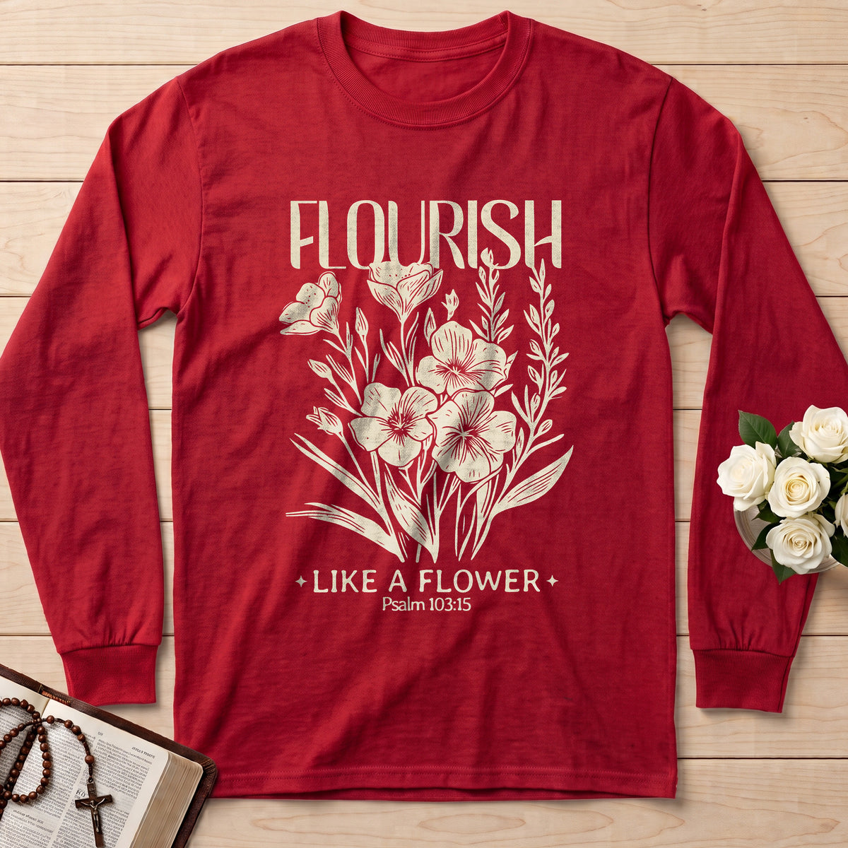 Flourish Like A Flower Psalm 103.15 02