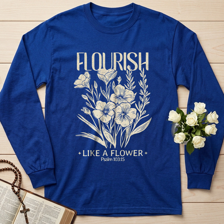 Flourish Like A Flower Psalm 103.15 02